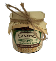 Сибирский кедровый орех в сосновом сиропе