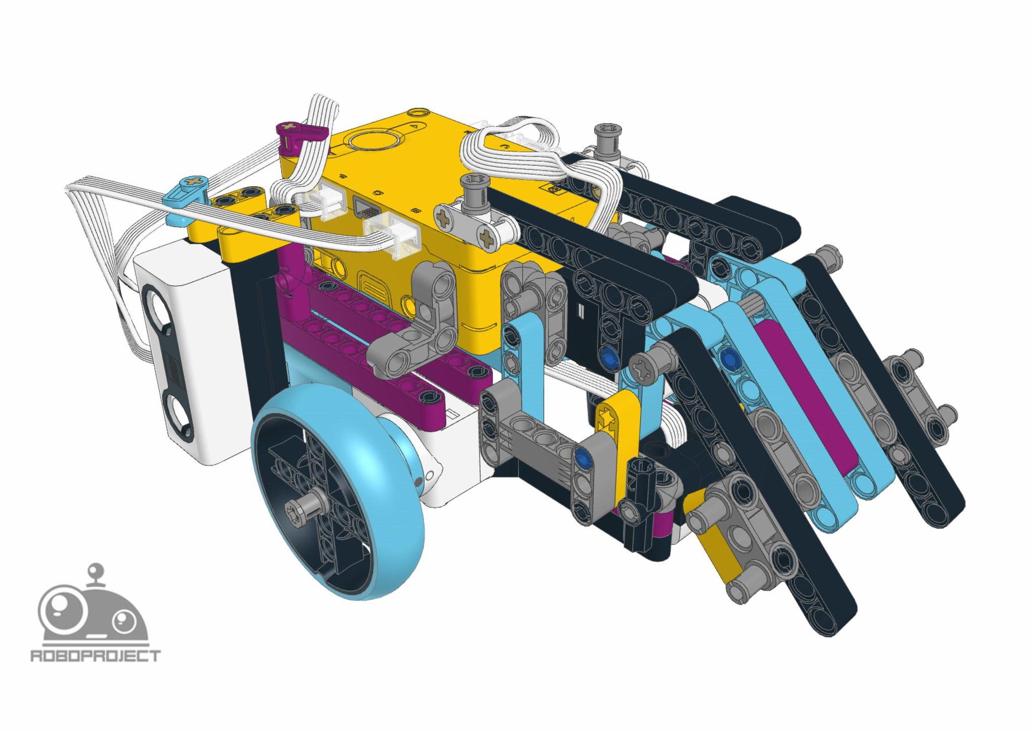 Lego Spike Prime | Инструкция по сборке Робота, считающего банки |550 руб