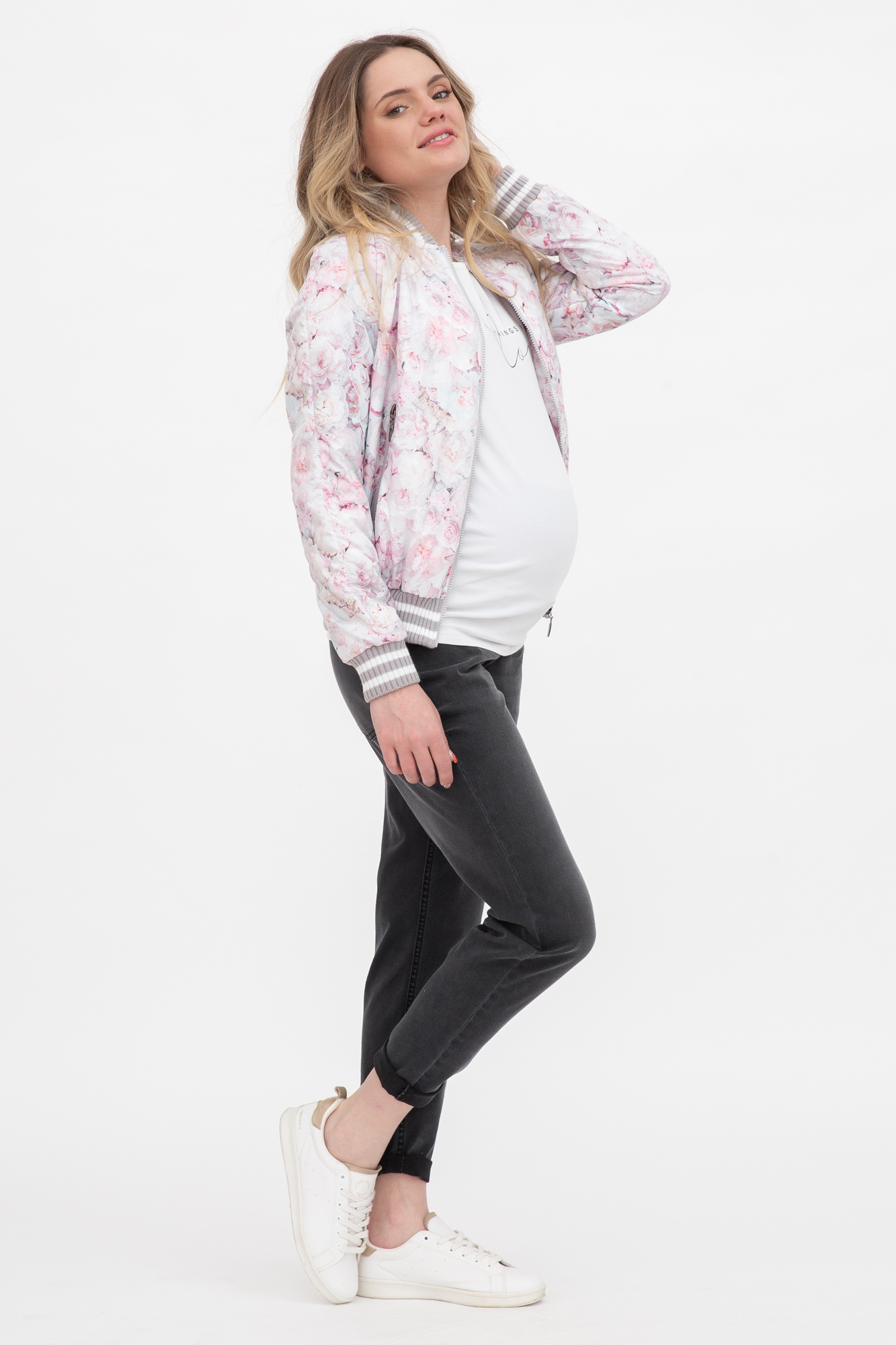 Куртка для беременных 08415 розовый