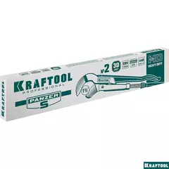 KRAFTOOL PANZER-S, №2, 1.5?, 440 мм, трубный ключ с изогнутыми губками (2733-15)