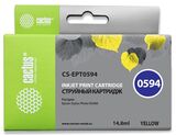 Картридж струйный Cactus CS-EPT0594 желтый (14.8мл) для Epson Stylus Photo R2400