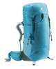 Картинка рюкзак туристический Deuter Aircontact Lite 45+10 SL lagoon-ivy - 12