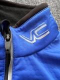 Утеплённый лыжный костюм 905 Victory Code Speed Up Blue A3 с лямками мужской