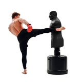 Манекен DFC Boxing Punching Man-Heavy c регулировкой высоты  TLS-AB (черный) фото №14