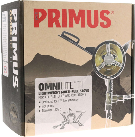 Картинка горелка мультитопливная Primus OmniLite Ti  - 13