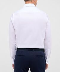 Сорочка мужская Eterna Slim Fit 4122-F94V-00 белая из фактурной ткани