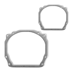 Переходная рамка для билинз 010 A6 C5 (01-04), A6 C6 (04-11), A8 D3 (02-10)