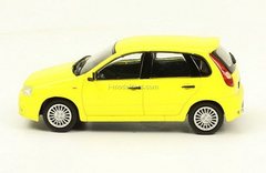 Lada Kalina Sport VAZ-1119 2008 yellow 1:43 DeAgostini Auto Legends USSR #281
