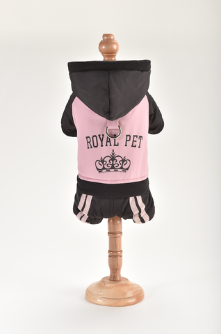 Royal Dog зимний костюм Спорт розовый S