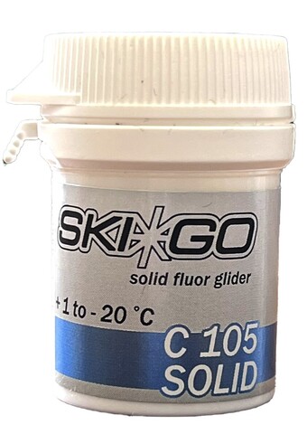 Картинка ускоритель Skigo Fluor solid C105 +1/-20, blue, 20 г  - 1