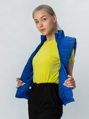 Жилет Рабочий Утепленный NVDesign, с Воротником Стойкой "Василёк", цв. синий