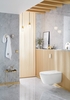 Villeroy&Boch Viclean V0E100R1 Унитаз, Villeroy&Boch, Viclean, безободковый (с открытым смывным краем), тип установки-подвесной, ширина, мм-385, глубина, мм-595, высота, мм-360, форма чаши-овальная, выпуск-горизонтальный, сиденье с функцией биде-в ко