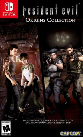 Resident Evil Origins Collection (USA) (Nintendo Switch, USA регион, полностью на английском языке)