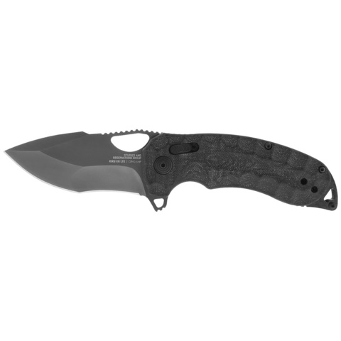 Нож SOG, 12-27-04-57 Kiku XR LTE Blackout складной Wenger-Victorinox.Ru