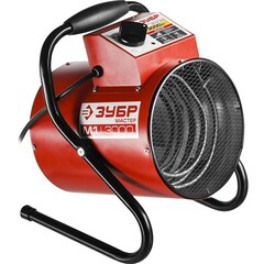 Тепловая пушка электрическая Зубр ЗТП-М1-3000 - [3 кВт / 220В]