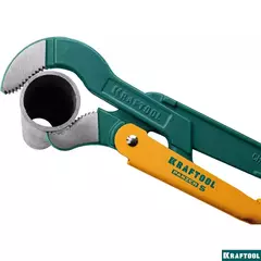 KRAFTOOL PANZER-S, №2, 1.5?, 440 мм, трубный ключ с изогнутыми губками (2733-15)