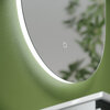 OV55C Зеркало SANCOS "Oval Led", контурная подсветка 550х1050