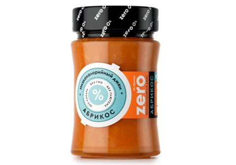 Джем абрикосовый низкокалорийный Zero, 270г