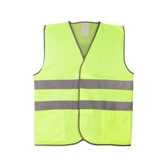 Жилет сигнальный 1Т лимонный (трикотаж 100% п/э) 2 СОП с карманами