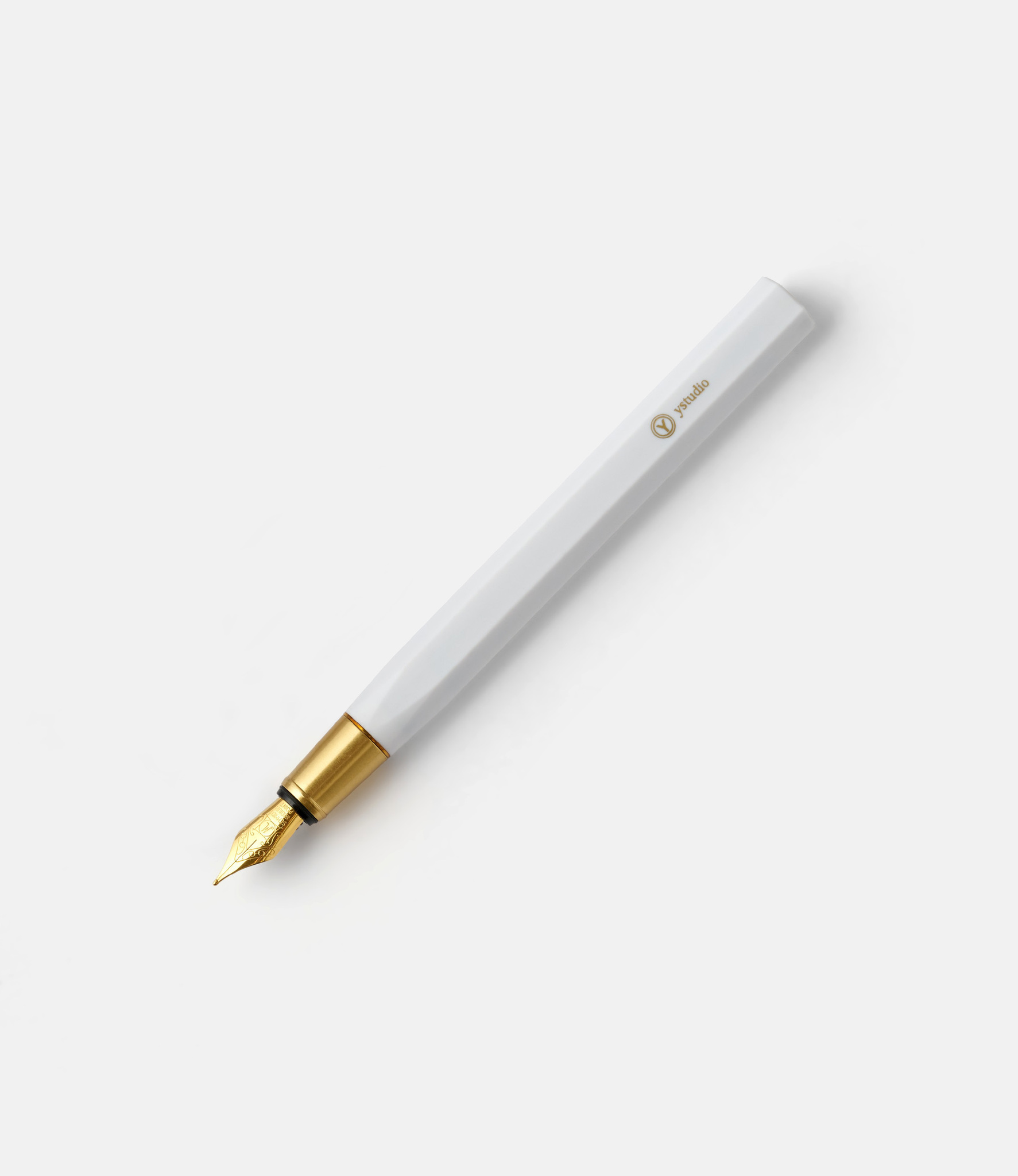 YStudio Перьевая ручка Resin Fountain Pen White