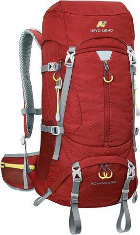 Картинка рюкзак туристический Nevo Rhino 9032-NW red - 1