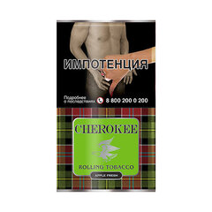 ТАБАК курительный тонкорезаный CHEROKEE Яблоко, кисет 25 г