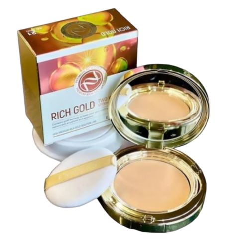 Enough Premium Rich Gold Two Way Cake SPF 50 + / PA +++ Пудра для лица с золотом со сменным блоком