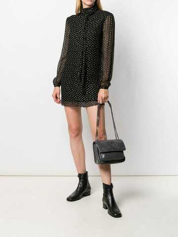 Сумка на плечо Saint Laurent Niki серый