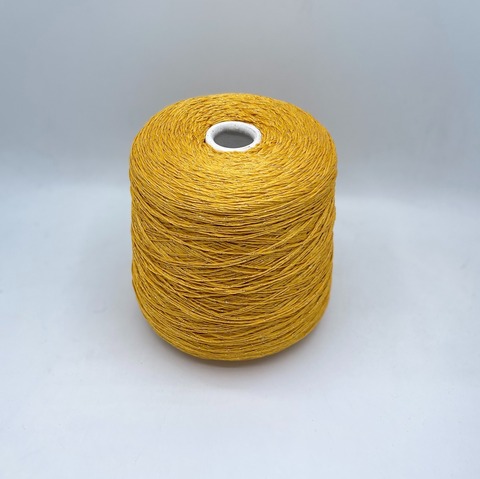 Luxury Selection by RiGo (пр.Италия), art- Smaltato, 400 м/100гр, 90% Мерсеризованный хлопок  10%Полиэстер(люрекс) ,цвет-Желтый,арт.24236