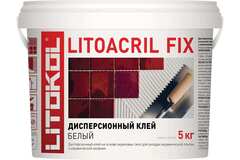 Клей пастообразный Litokol LITOACRIL FIX класс D1 5 кг