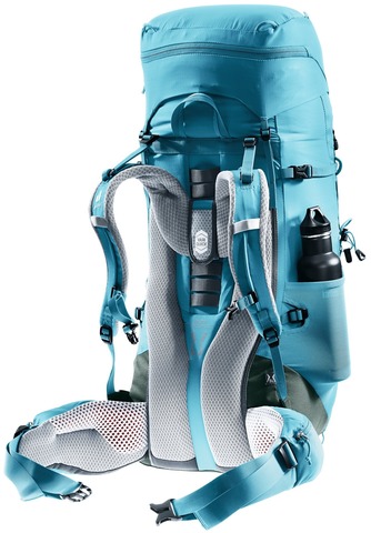 Картинка рюкзак туристический Deuter Aircontact Lite 45+10 SL lagoon-ivy - 4