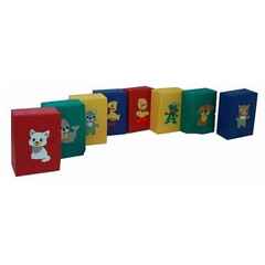 Детская тропа «Кирпичики с аппликацией»