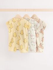 Песочник для малышей Next E63-879, 3 шт., Светло-желтый, Мятный