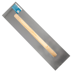 27-0-100 Гладилка прямая нержавеющая сталь, рукоятка из сосны, 480х130мм (РемоКолор)