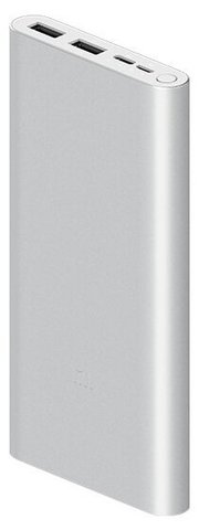 Power Bank Xiaomi Mi 3 10000 mAh Silver