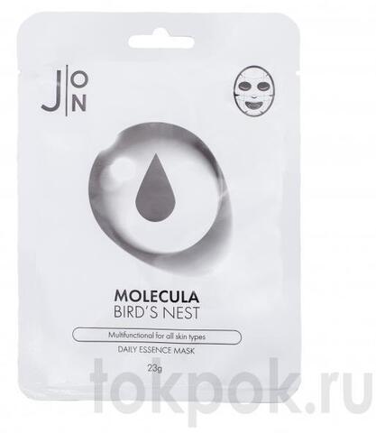 Тканевая маска для лица J:On Molecula Bird's Nest Daily Essence Mask, 23 гр