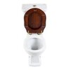 BelBagno BB115SCW-CRM Сиденье деревянное, цвет Орех (Noce), Soft close металлическое крепление, петли Хром