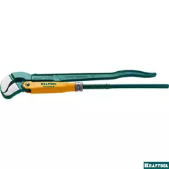 KRAFTOOL PANZER-S, №2, 1.5?, 440 мм, трубный ключ с изогнутыми губками (2733-15)