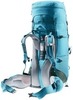 Картинка рюкзак туристический Deuter Aircontact Lite 45+10 SL lagoon-ivy - 5
