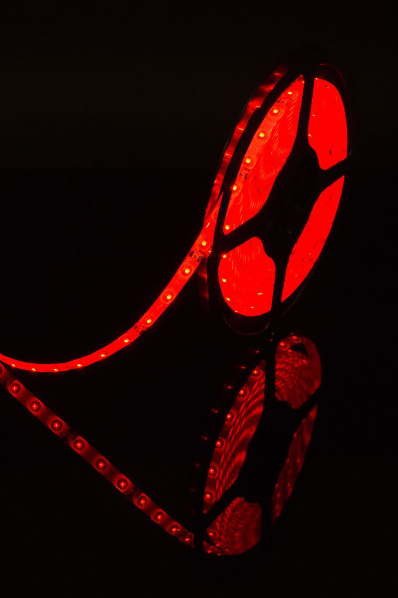 Светодиодная лента SWG 4,8W/m 60Led/m 3528SMD красный 5M SWG360-12-4.8-R-М 010115