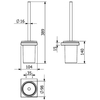Kludi 3197405 Kludi 31 974 05 VELA C туалетный гарнитур хром