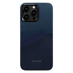 Чехол из арамидного волокна с поддержкой MagSafe PITAKA MagEZ Case Pro 4 для iPhone 15 Pro, Over The Horizon