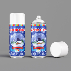 Спрей, Снег, Белый, 250 мл, 1 шт.