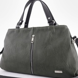 Сумка Саломея 198 македония оливковый + черный