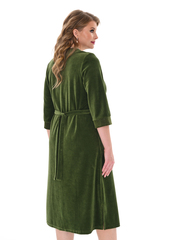 4067 Халат на пуговицах