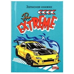 
          Записная книжка А7, Проф-Пресс, 7БЦ, глянцевая ламинация, клетка, 48 л, "Экстремальный тюнинг-1"