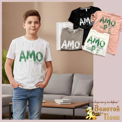 Футболка подрост м (9-12) 251214-DS526