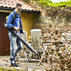 Воздуходувка Greenworks GD60BPB 60V (225 км/ч) ранцевая аккумуляторная , без АКБ и ЗУ