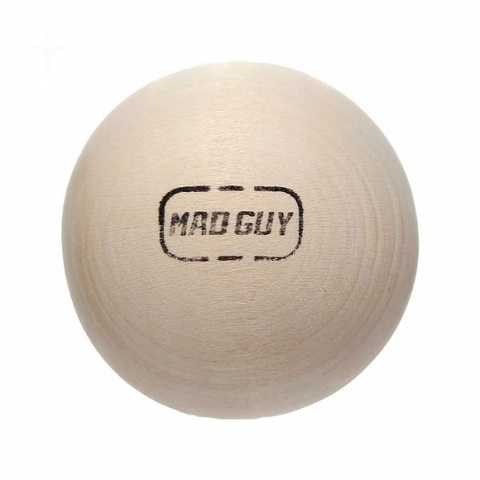 Мяч тренировочный Mad Guy Strike деревянный 45 мм