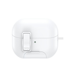 Усиленный чехол белого цвета для наушников Samsung Buds3, 3 Pro и 3 FE, серия SECQ Series от Dux Ducis